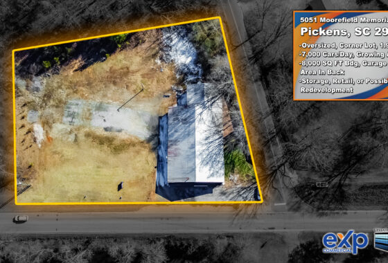 Large Building, Busy Road, Cleared Lot- Pickens County photo 2