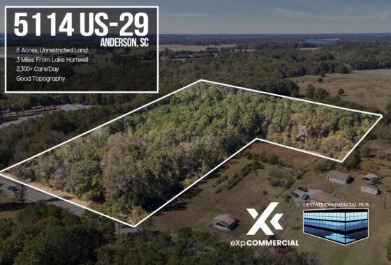 8 Acres Land- HWY 29- Near Lake Hartwell- No Zoning photo 1
